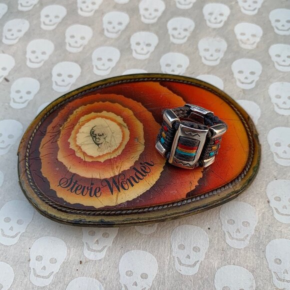 The One Love Mykonos Sterling Silver Wax Cord Ring